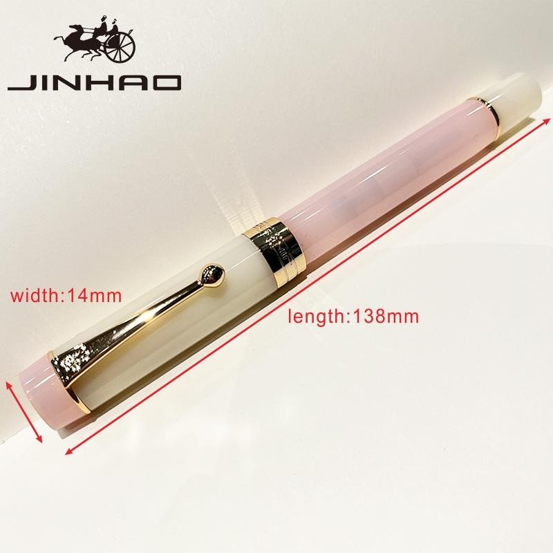 Jinhao Century 100 Calligraphy Fountain Pen Fine Nib EF/F/M Twist Cap Office ¢