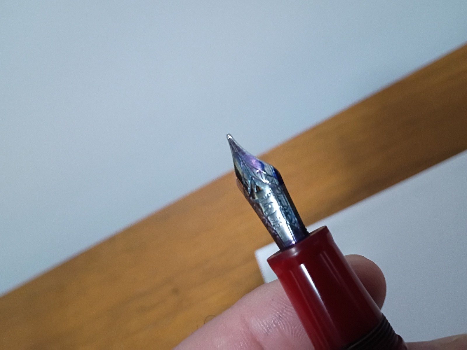 DELTA ALFA ROMEO FOUNTAIN PEN ITALY 1135 18KT NIB