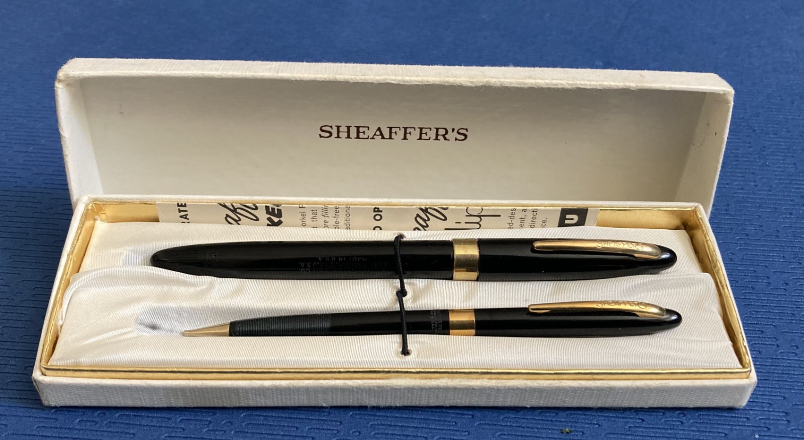 Sheaffer Snorkel Pen and Pencil