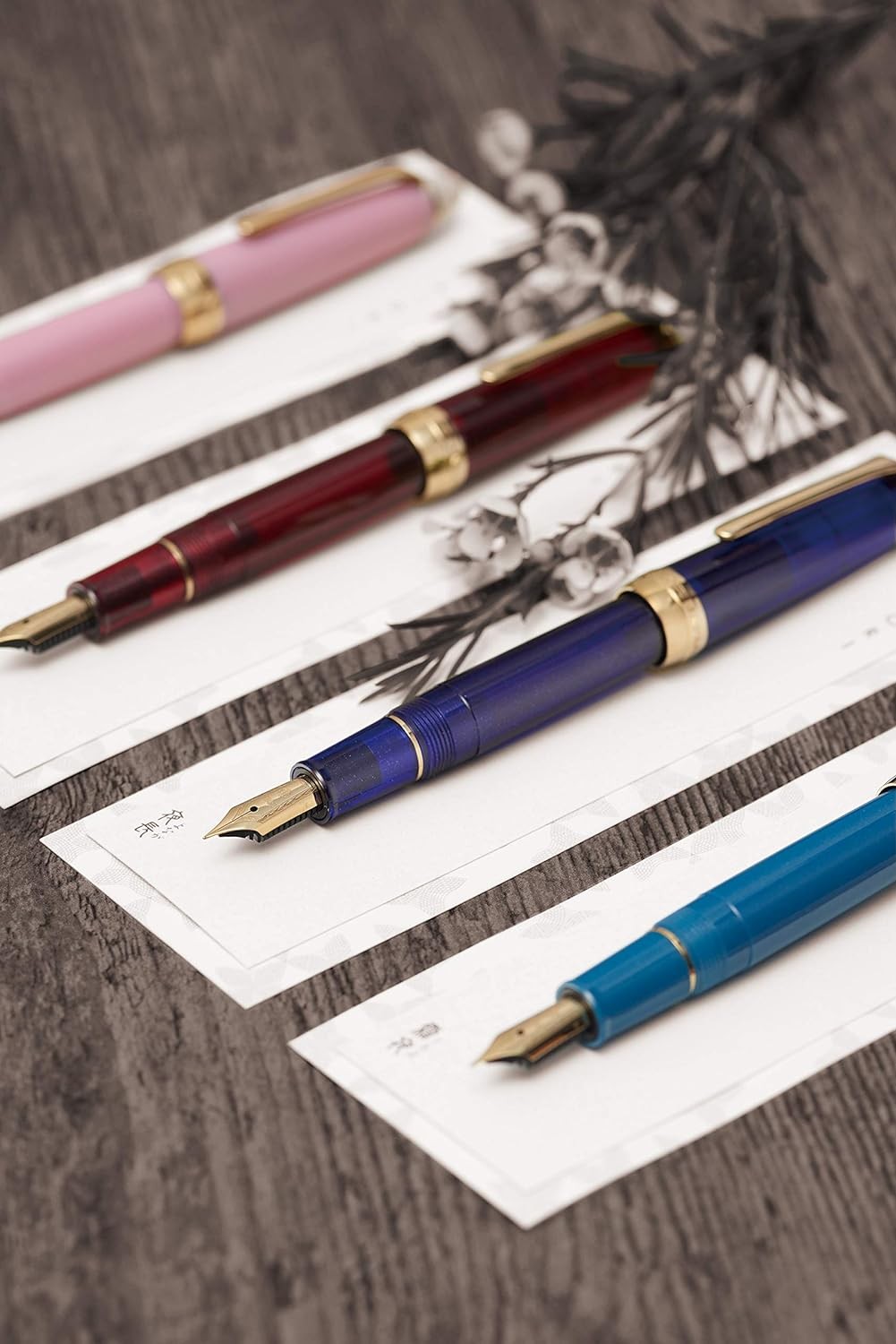 Sailor SHIKIORI Fountain Pen YOZAKURA (Cherry at Night) Fine Nib 11-0558-201