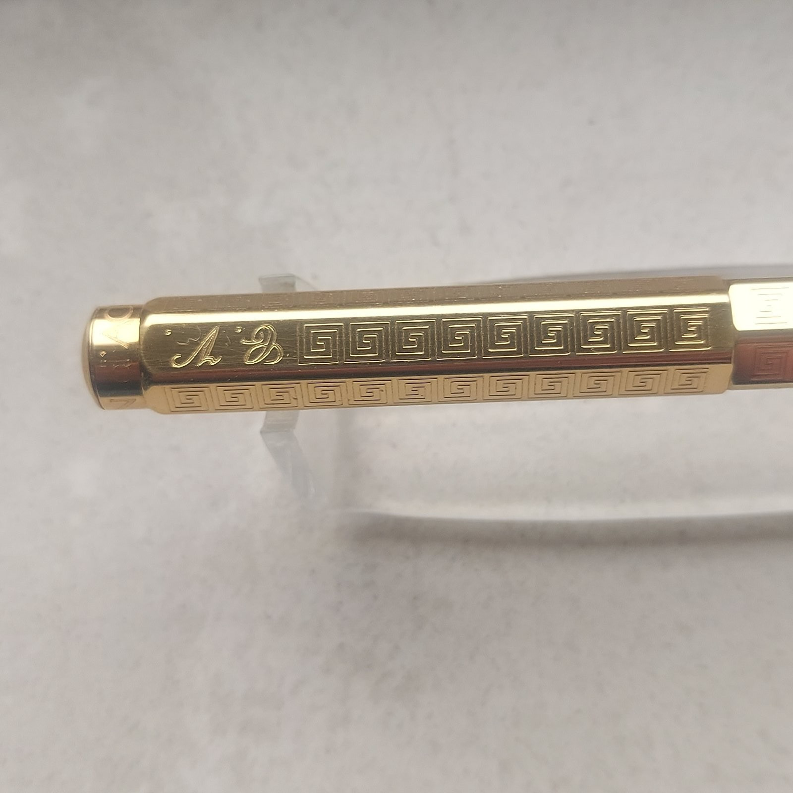 BEAUTIFUL Caran d’Ache Ecridor Maya Gold-plated Fountain Pen Orig box&paper