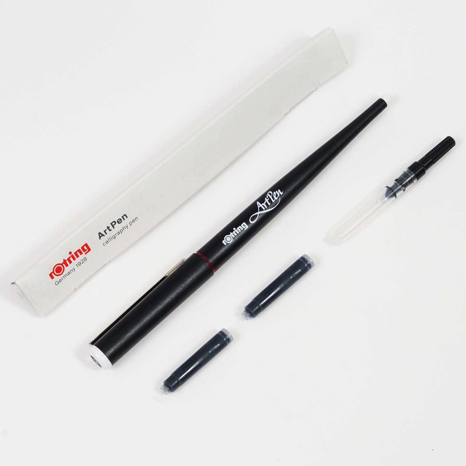 Rotring ArtPen Fountain Pen M Nib Discontinued + Free Converter