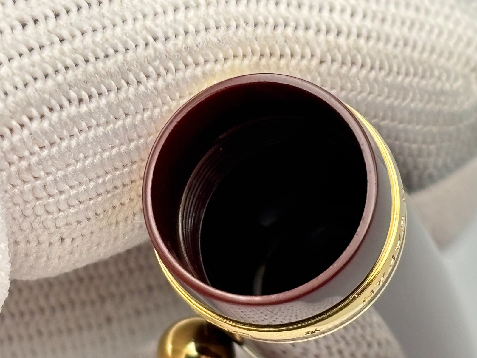 Pilot Custom 74 Fountain Pen Deep Red 14K Gold Fine(F) Nib from japan
