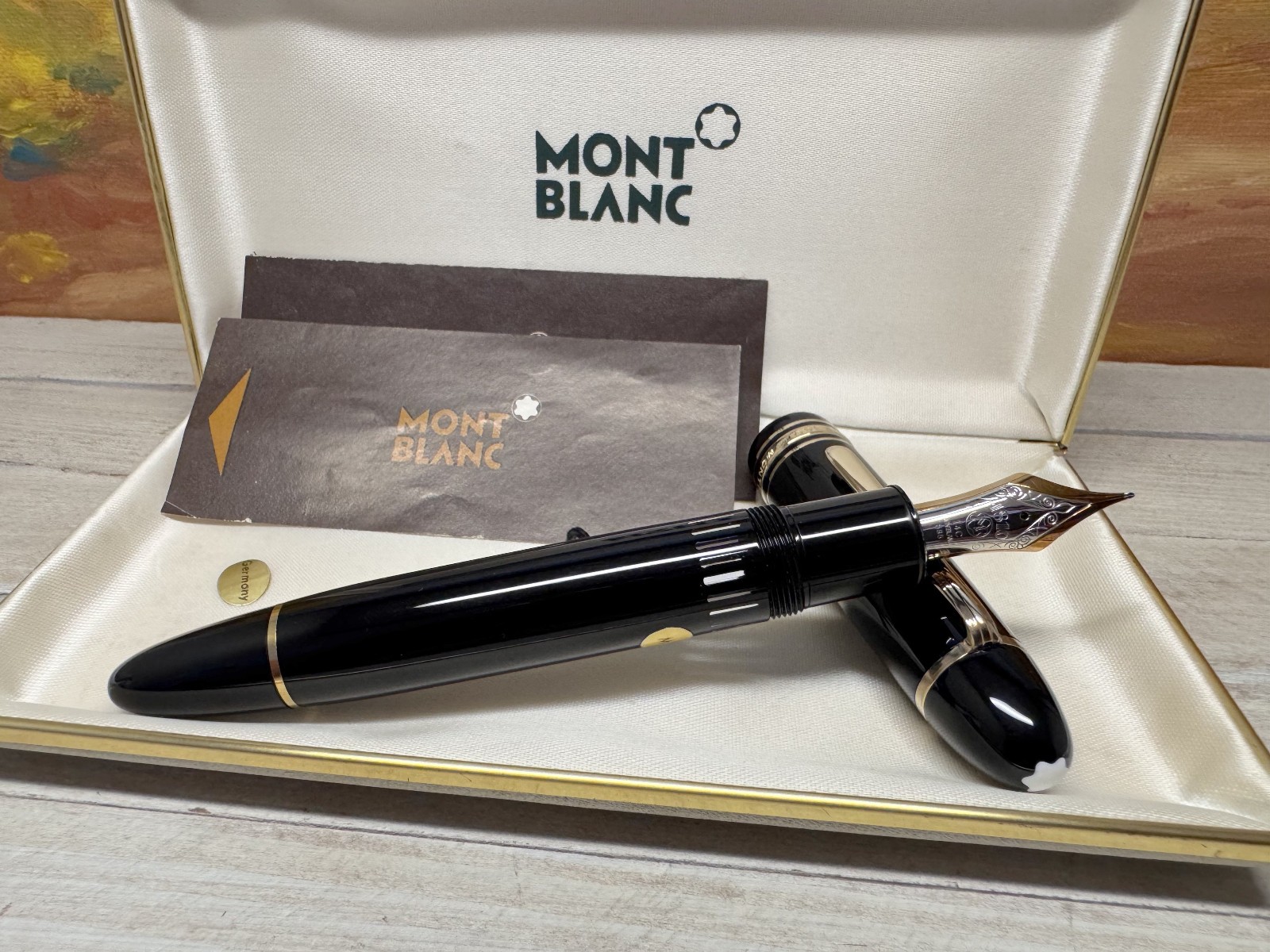 Vintage 1970’s MONTBLANC Meisterstuck 149 Fountain Pen – M 14C Nib