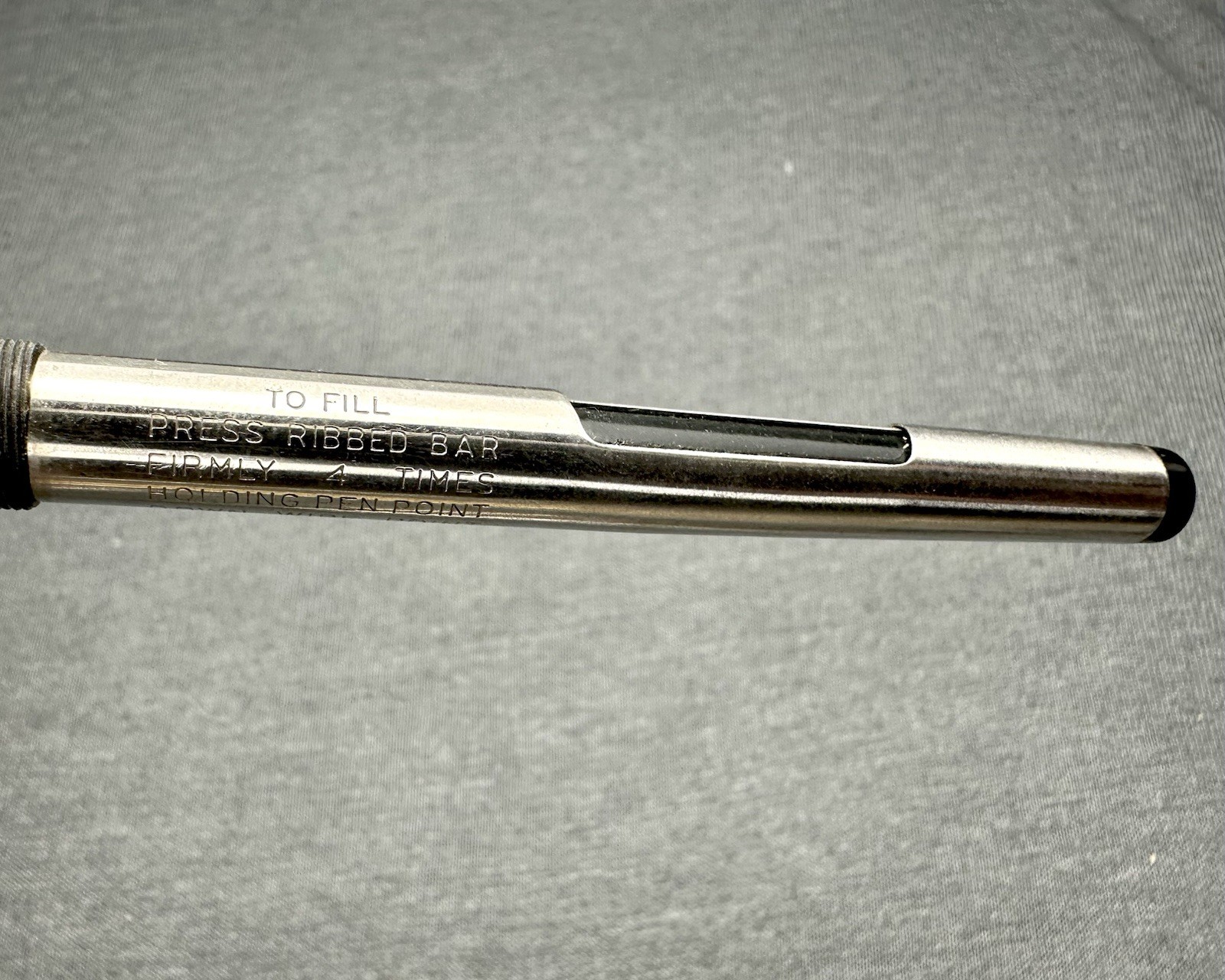 Parker 51 Fountain Pen & Lucky Pencil Set In Burgundy Excellent c. 1950