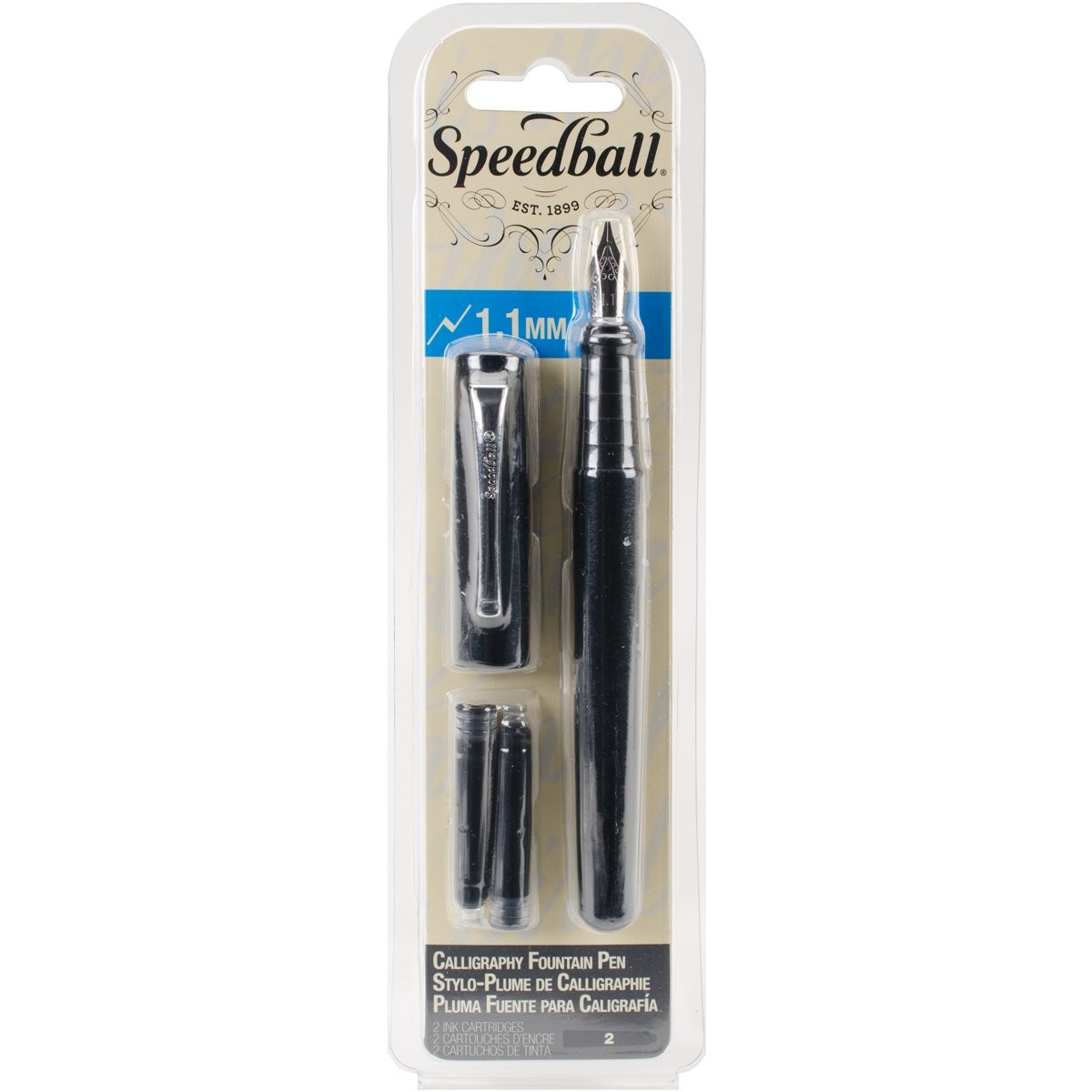 Art Products 002900 Calligraphy Fountain Writing Ink Pen Nib 1.1mm Artist
