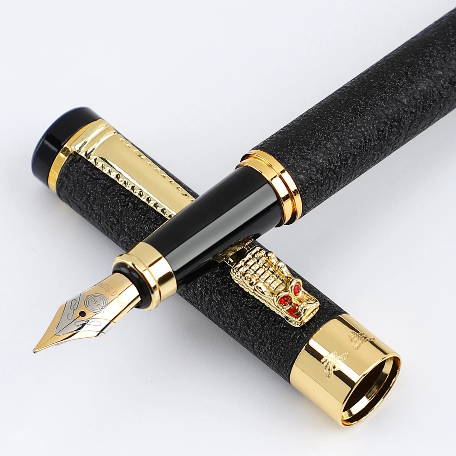 Metal Fountain Pen Calligraphy Executive Gift Multiple Colors Fine Nib