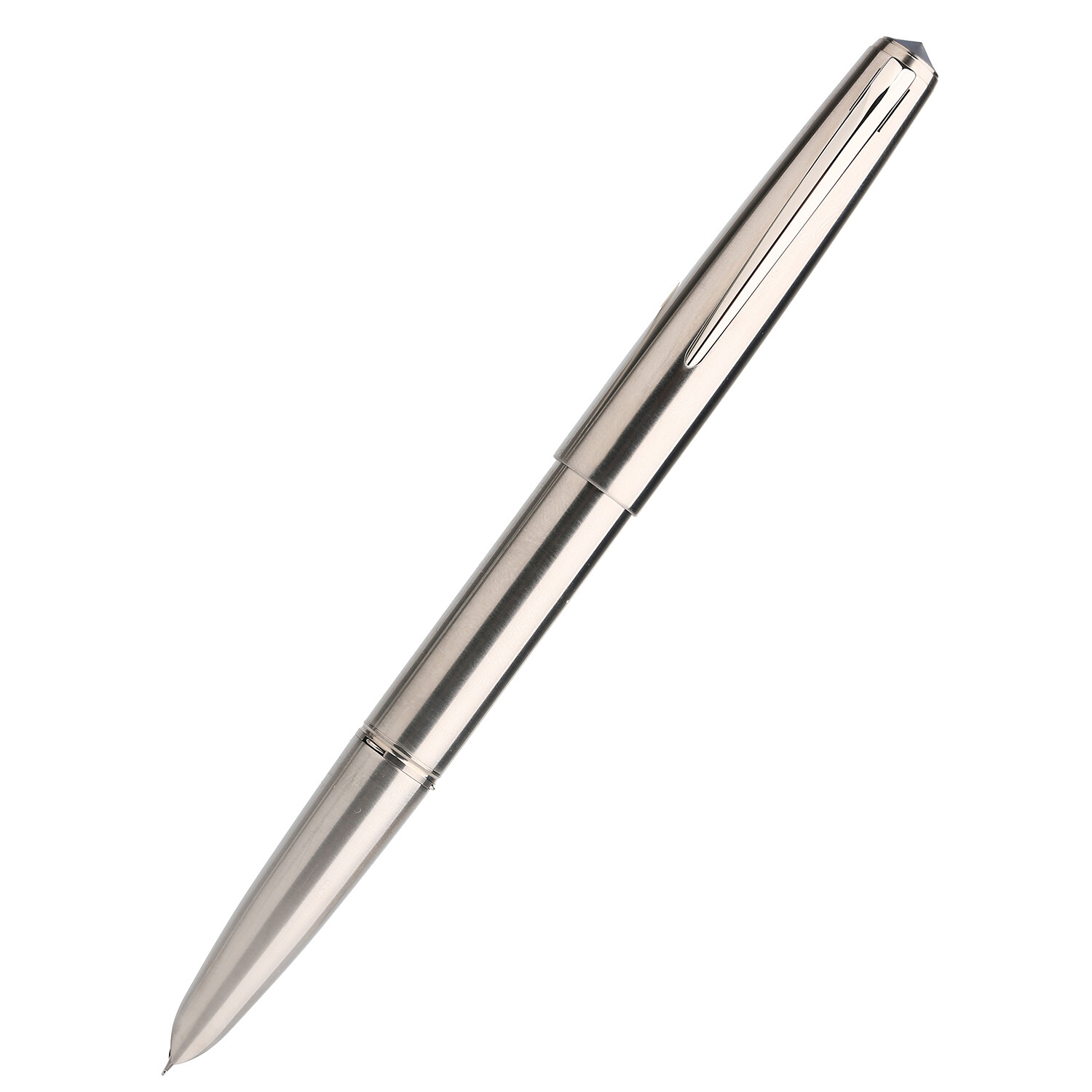 Majohn Ti200 titanium alloy Fountain Pen Fine nib with Converter, Bright / Matte