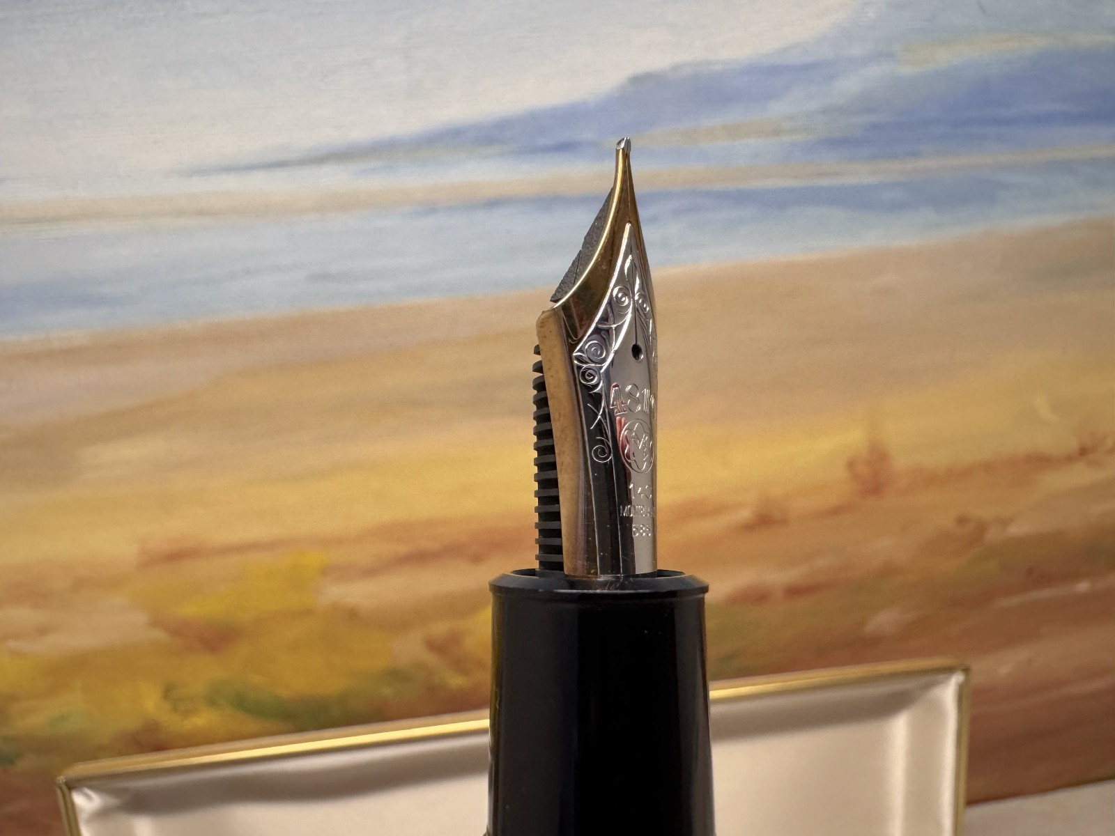 Vintage 1970’s MONTBLANC Meisterstuck 149 Fountain Pen – M 14C Nib