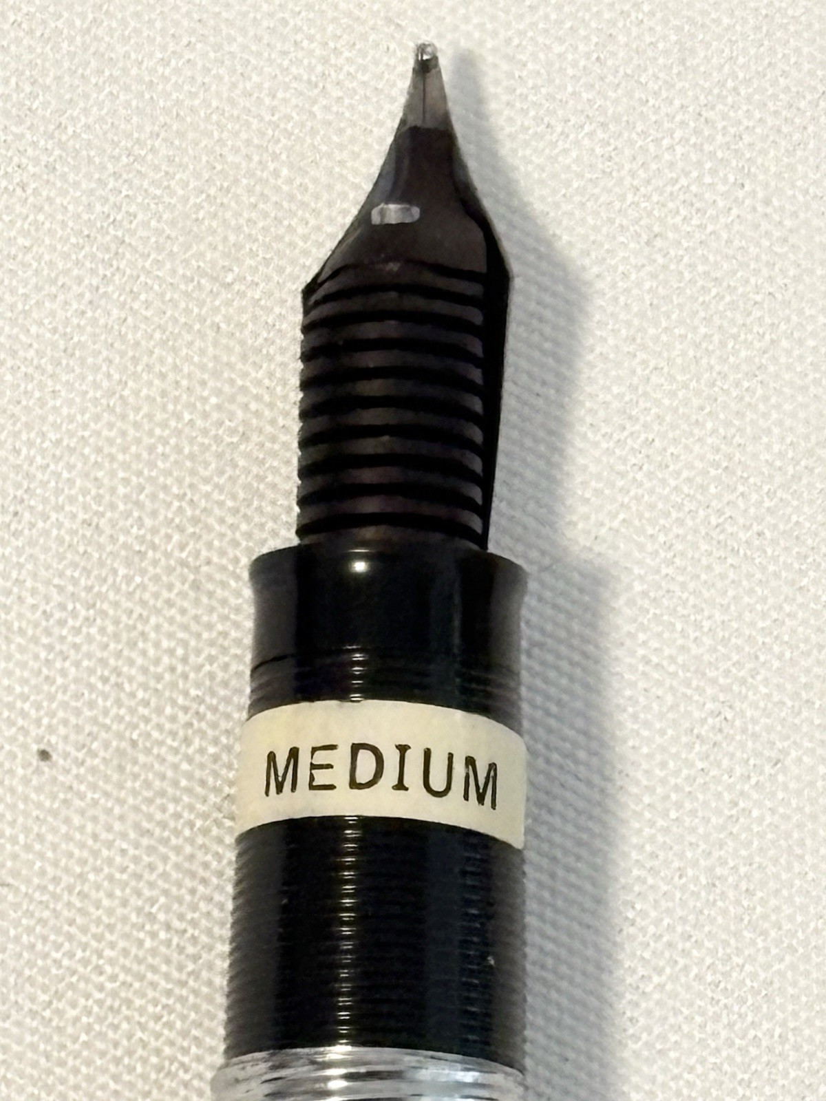 Vtg Sheaffer Snorkel Special Fountain Pen Burgundy M6 Palladium Silver Nib USA