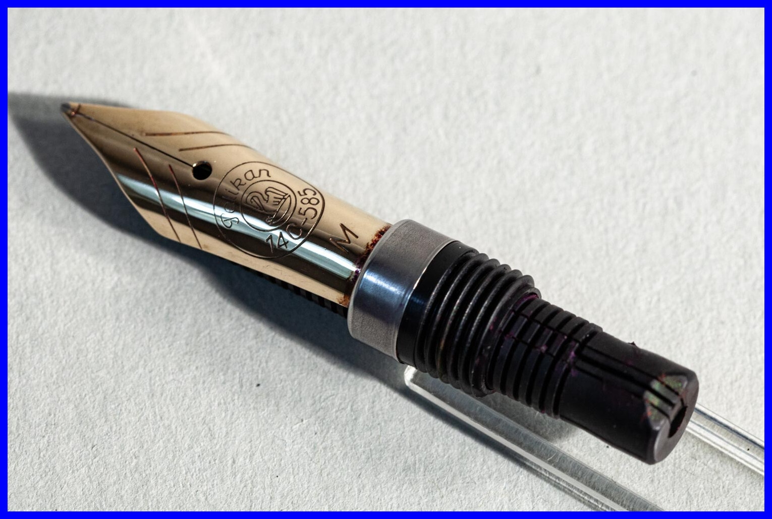 Pelikan MEDIUM (M) Replacement Gold 14c 585 Nib for M250 M400 Fountain Pen