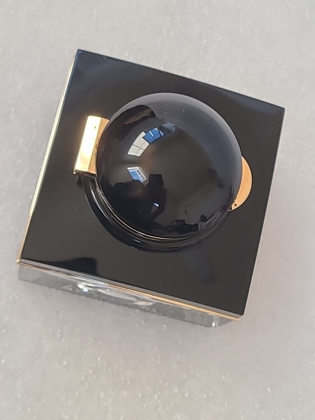 Montblanc Crystal Inkwell, Vintage Item It Is very nice Item mint condition.