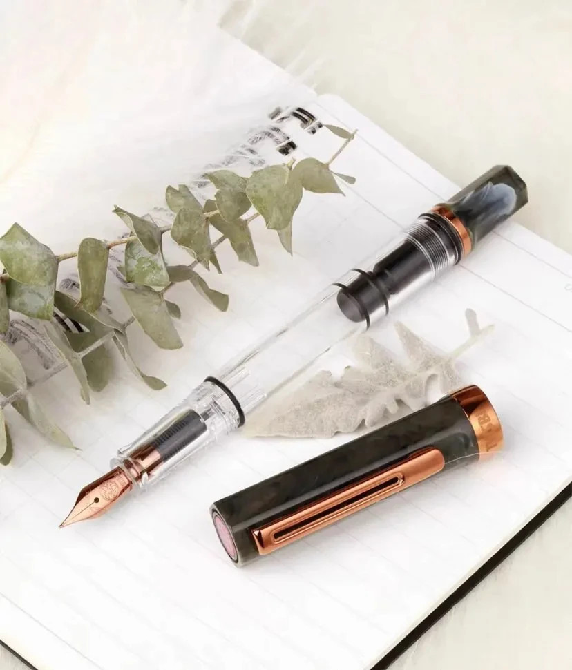 TWSBI ECO Fountain Pen Transparent Piston Resin Multiple Colors Nib Sizes