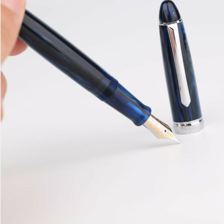 PENBBS 308 Acrylic China Fountain Pen Smooth Fine Nib 0.5mm Office Writing #B9