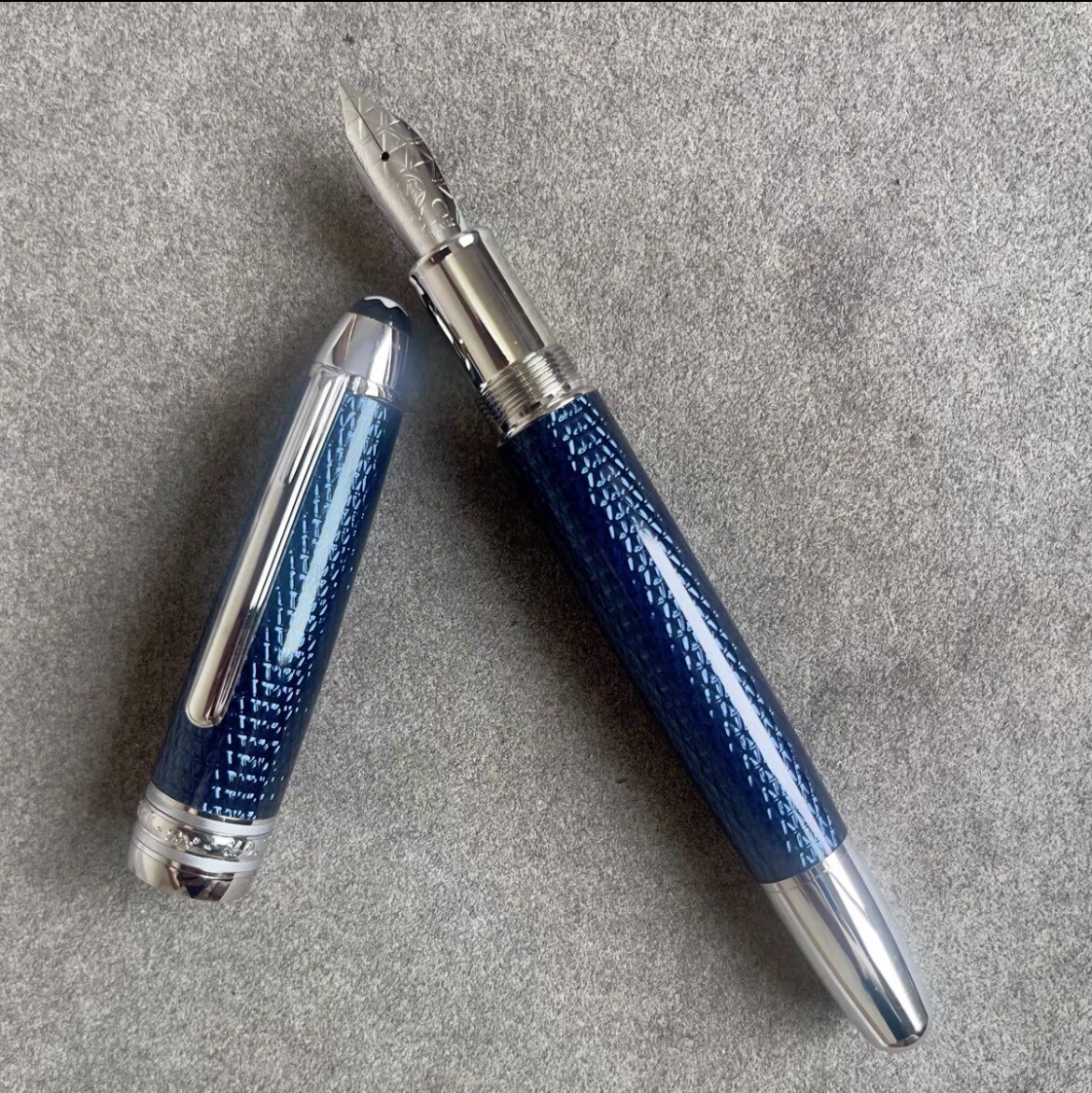 Montblanc Meisterstück Twilight Blue 146 Fountain Pen w/ Gift Box New Original