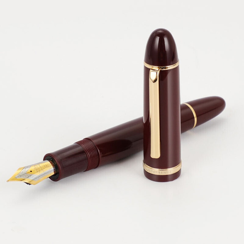 For JinHao X159 Acrylic Fountain Pen Fine 0.5mm 40mm Extended Iridium F Nib Gift