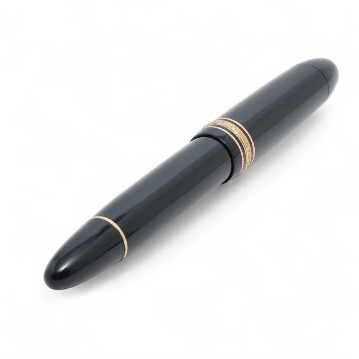Montblanc Meisterstück 149 Fountain pen Resin x GP Black×Gold Pen nib 14C