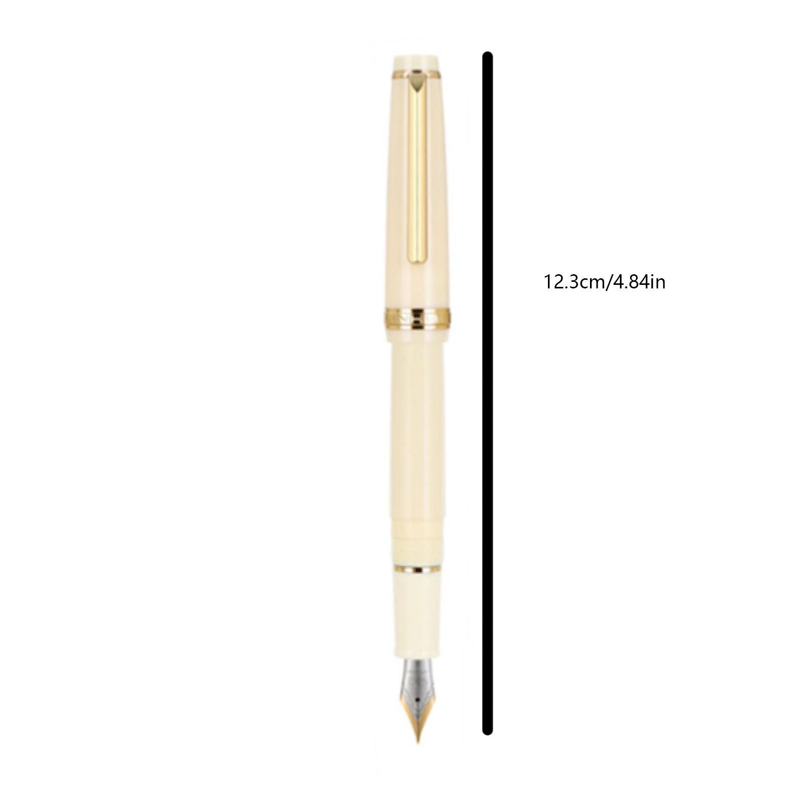 EF 0.38mm Nib Jinhao 82 Acrylic Fountain Pen w/Converter Writting Supply