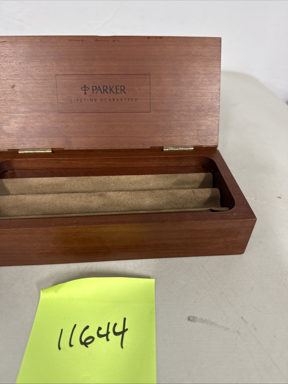 Vintage PARKER DUOFOLD CENTENNIAL FOUNTAIN Pen Empty WOOD BOX – Wood Case Only