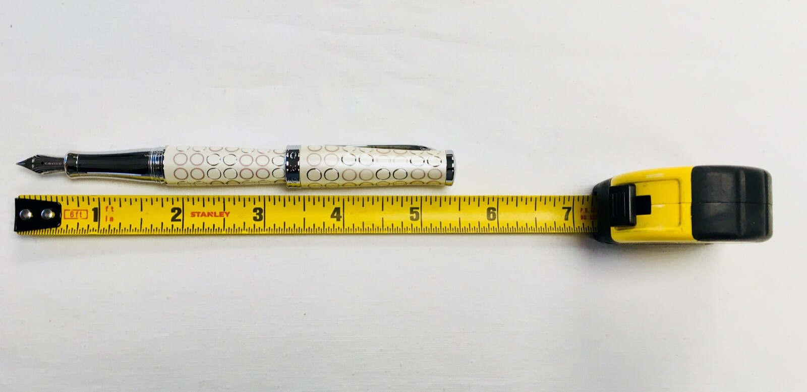 Cross Sauvage Ivory/Forever Pearl “F” Nib Fountain Pen