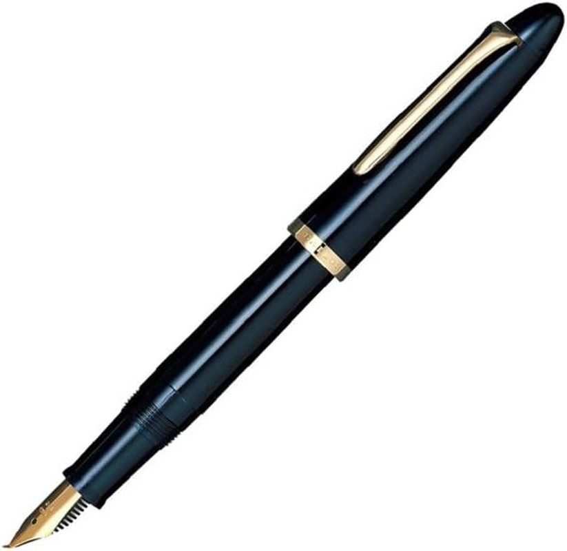 Fountain Pen Fude Nib Calligraphy Writing Tool Fine Broad Black Grip