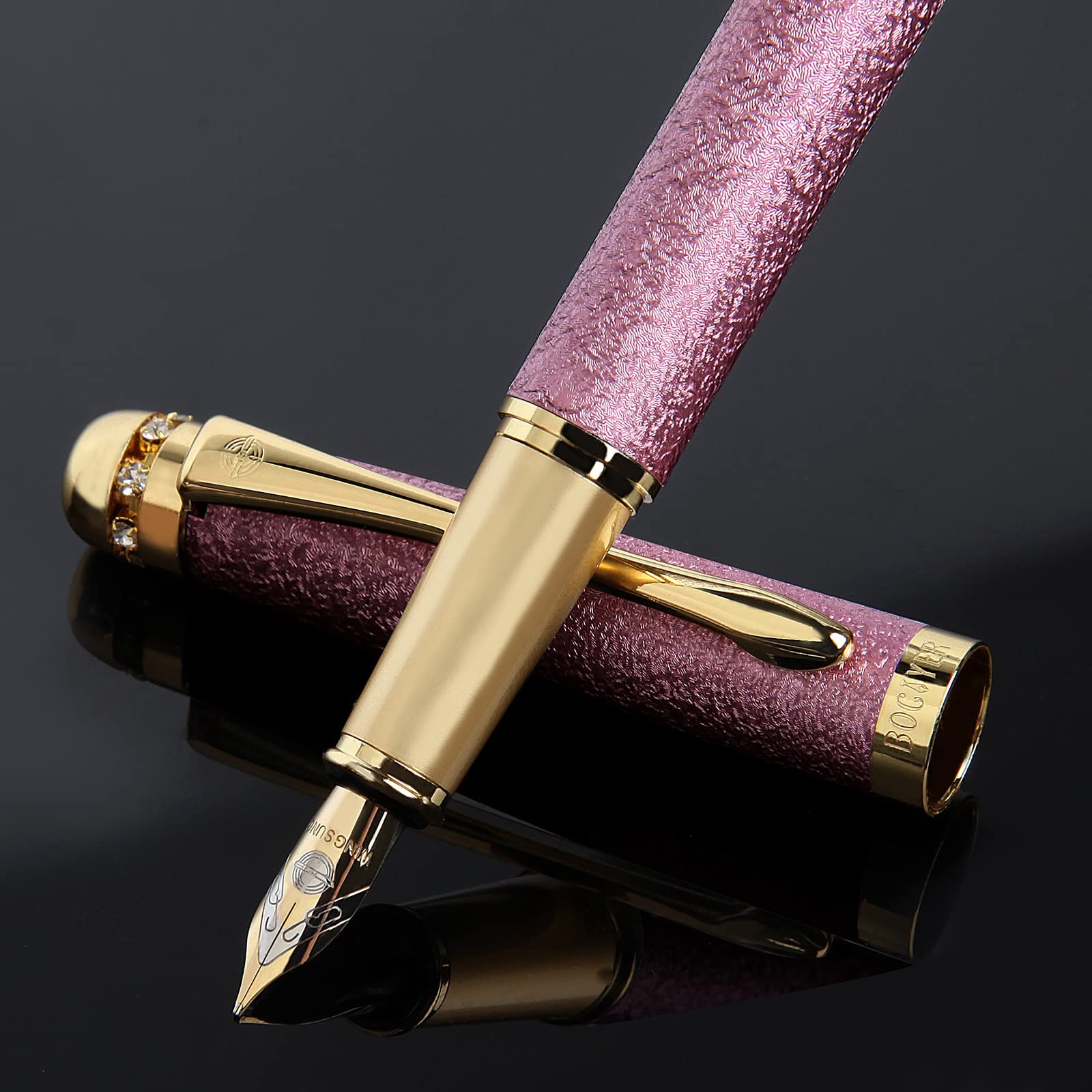 fountain pen-Multiple color styles with rhinestone,diamond inlay and frosted …