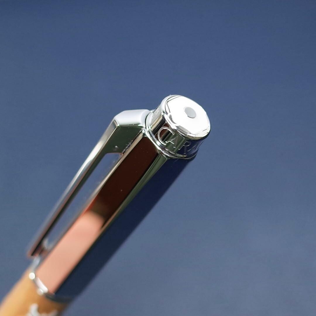 Caran d’Ache Varius Edelweiss Fountain Pen 18K Medium M Nib Limited Wood Boxed