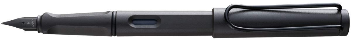 Safari Fountain Pen (M) Umber + 5 Black Ink Cartridges