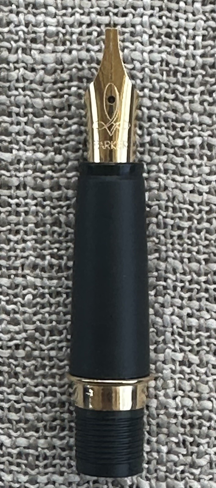 Mint Parker Frontier Fountain Pen Nib/Feed/Section Unit, Broad Italic Stub