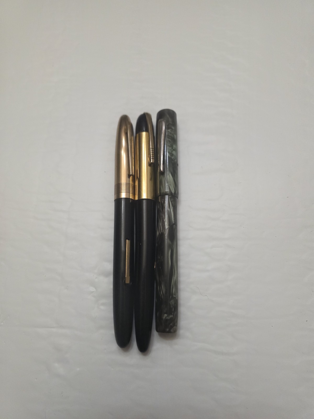 Vtg Fountain Pen Mixed Lot Of 3 Warwick,Wearever & Unbranded One Pre Owned #6