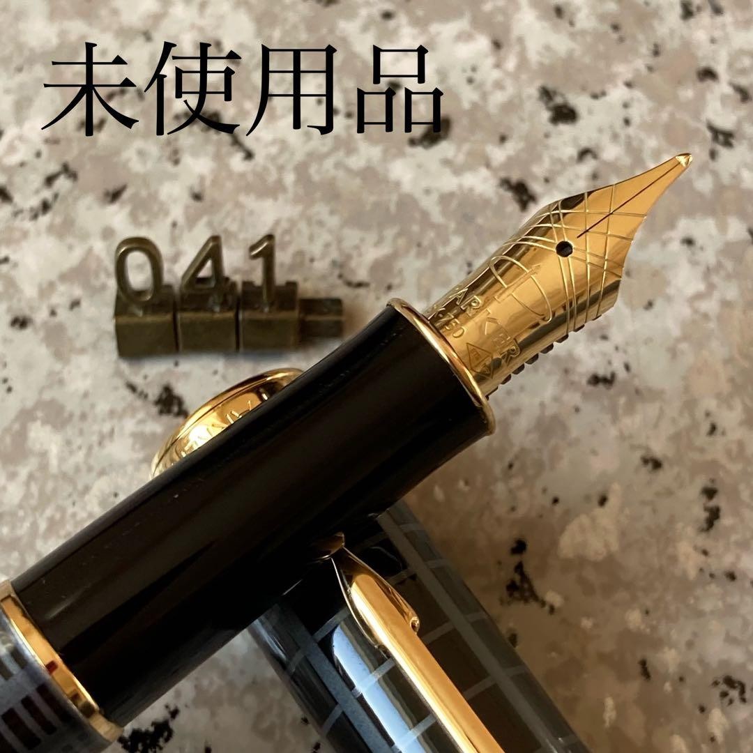 Parker Sonnet France 18k Gold Fountain Pen Unused Japan
