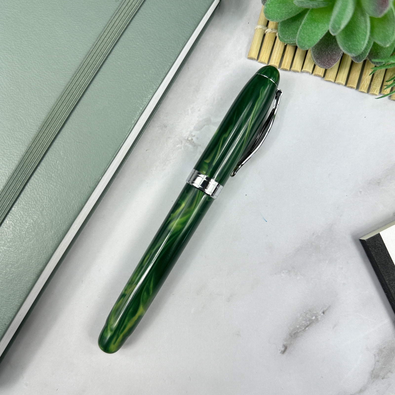 Noodler’s Ahab Fountain Pen in Thule – Flex Nib – NEW in Box