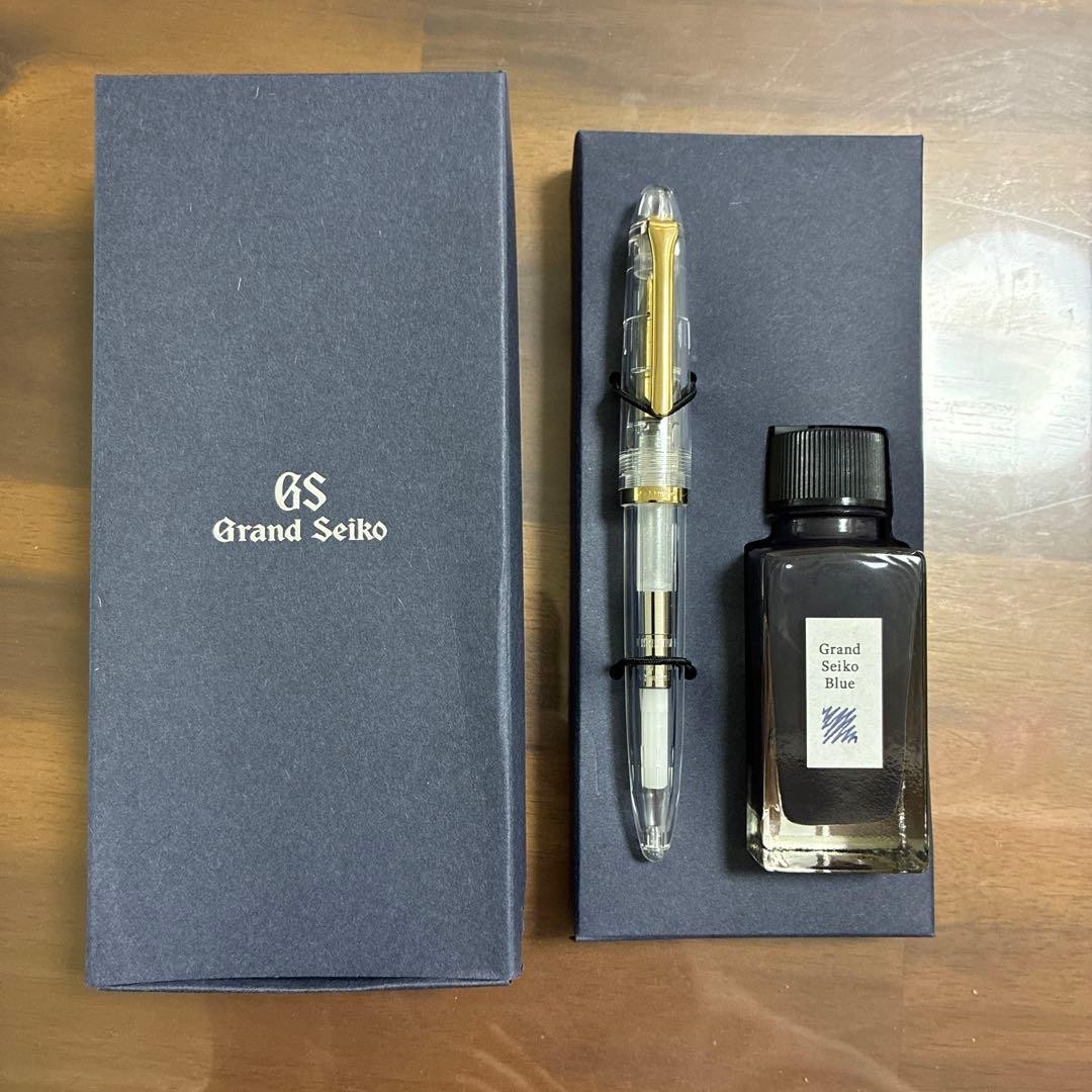 Grand Seiko GS Fountain Pen SAILOR Collaboration Novelty Not for Sale Japan NEW