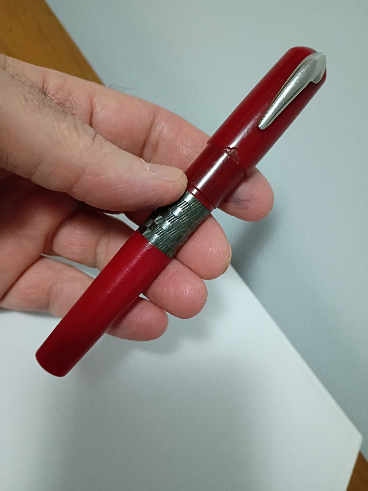 DELTA ALFA ROMEO FOUNTAIN PEN ITALY 1135 18KT NIB