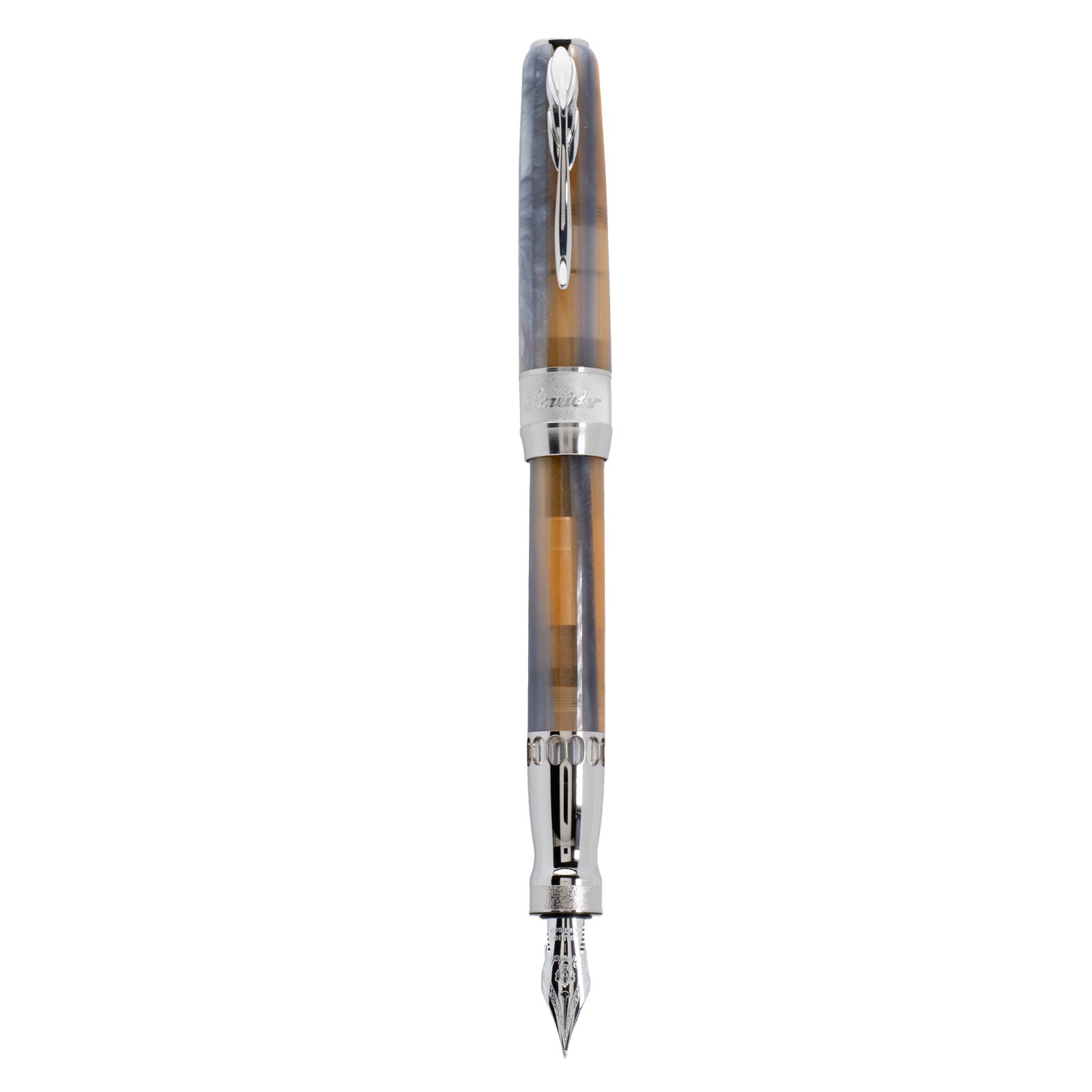 PINEIDER ARCO BYSANTIUM FOUNTAIN PEN – GOLD STONE (LIMITED EDITION) 14K EF NIB