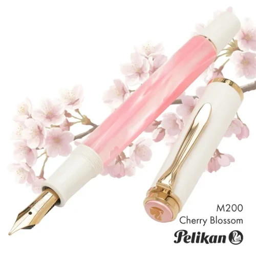 Pelikan Classic M200 Fountain Pen Cherry Blossom Nib Medium