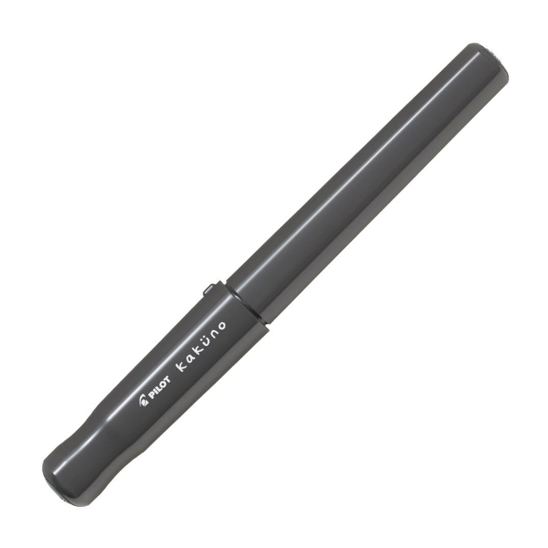 Beginner Friendly Gray Writing Instrument with Medium Nib and Triangle Grip