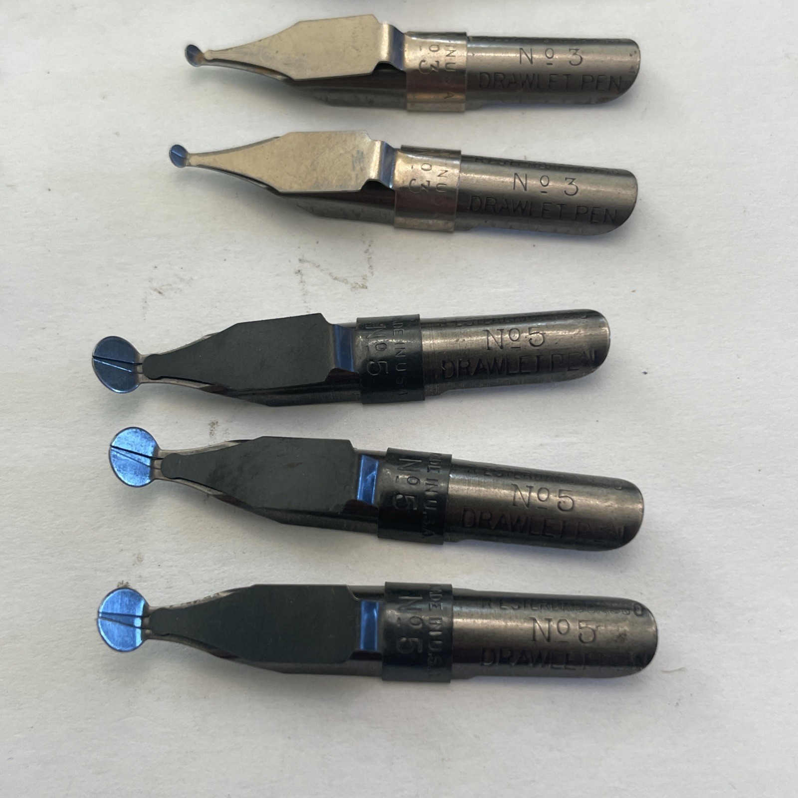 Fountain Pen Nibs Lot of 29 Vintage Various Sizes Various Brands NOS Unused