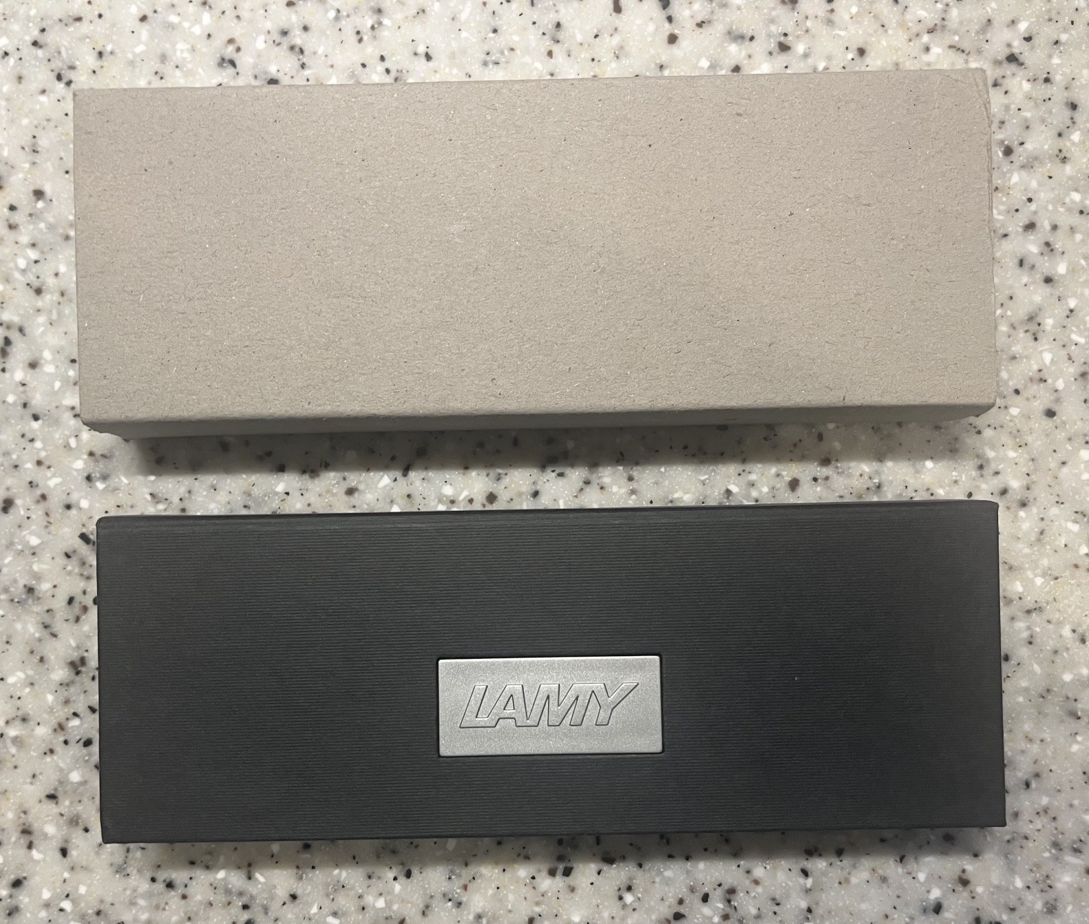 Lamy Accent AL 096 fountain pen – EF nib – new in original box – rubber grip