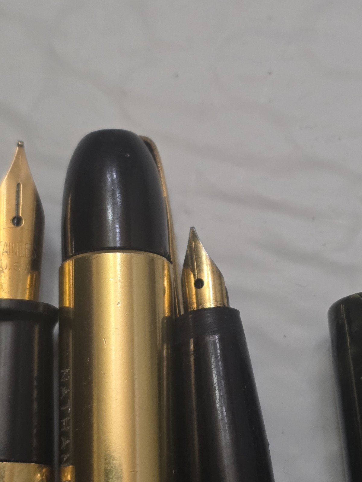 Vtg Fountain Pen Mixed Lot Of 3 Warwick,Wearever & Unbranded One Pre Owned #6