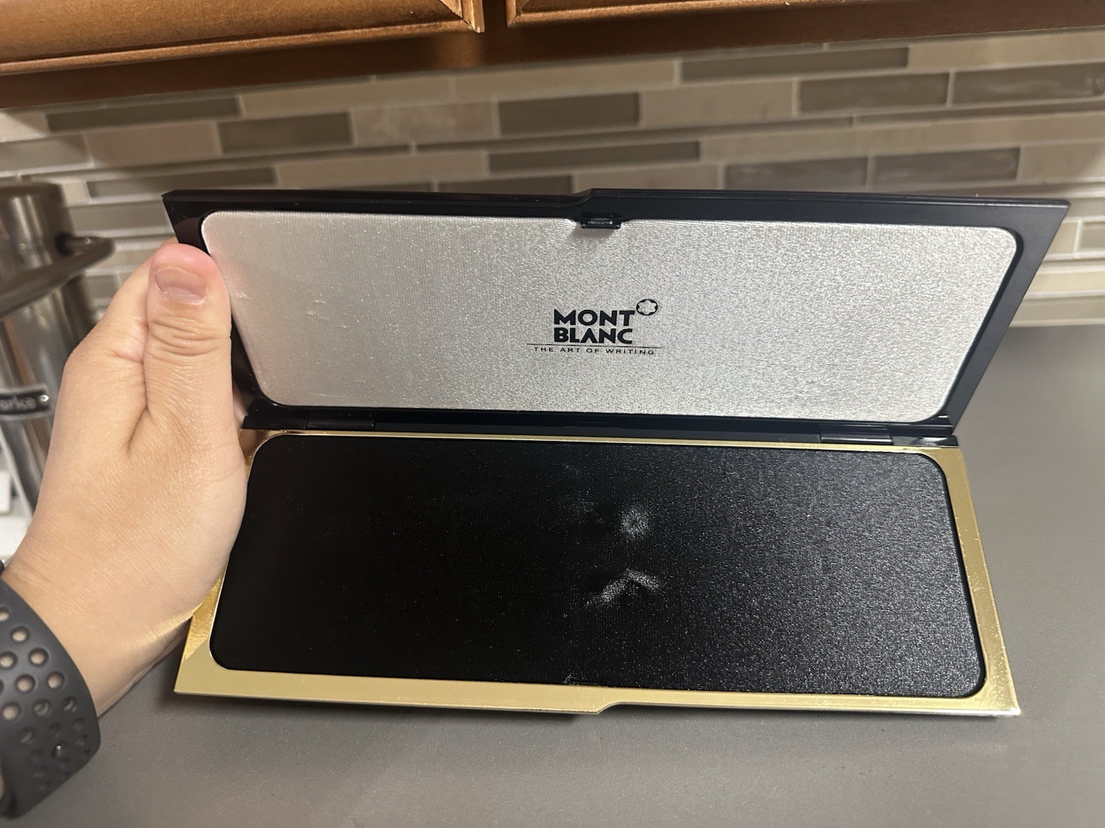 Vintage Mont Blanc Empty Case, No Pen, Case only D4