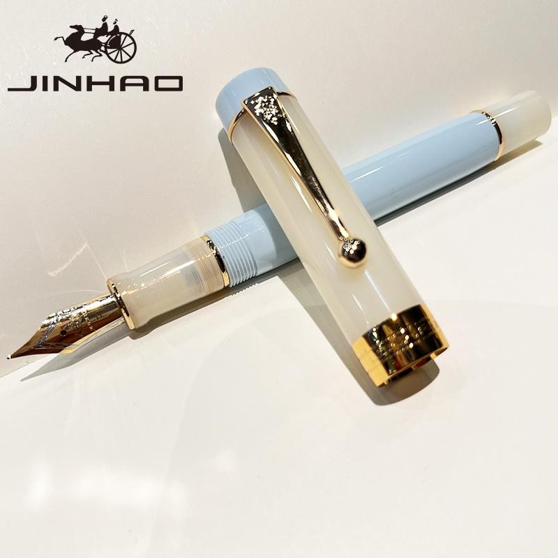 Jinhao Century 100 Calligraphy Fountain Pen Fine Nib EF/F/M Twist Cap Office ¢
