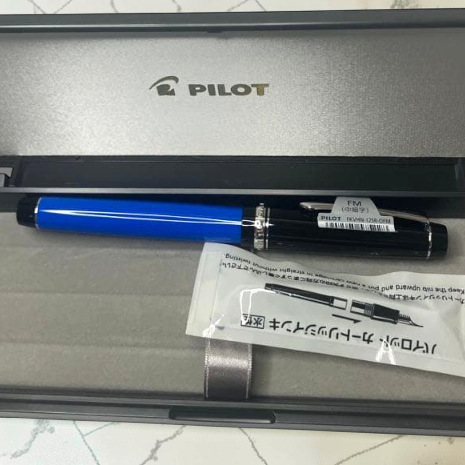 Pilot Custom Heritage 91 Water Blue 14K Fountain Pen FM Nib Mint 2020