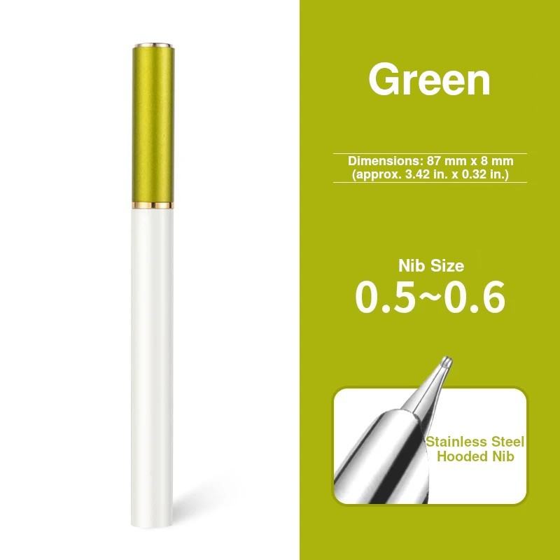 Cigarette Shape Fountain Pen F Nib Pocket Mini Ink Pen Novelty Gift Multi Colors
