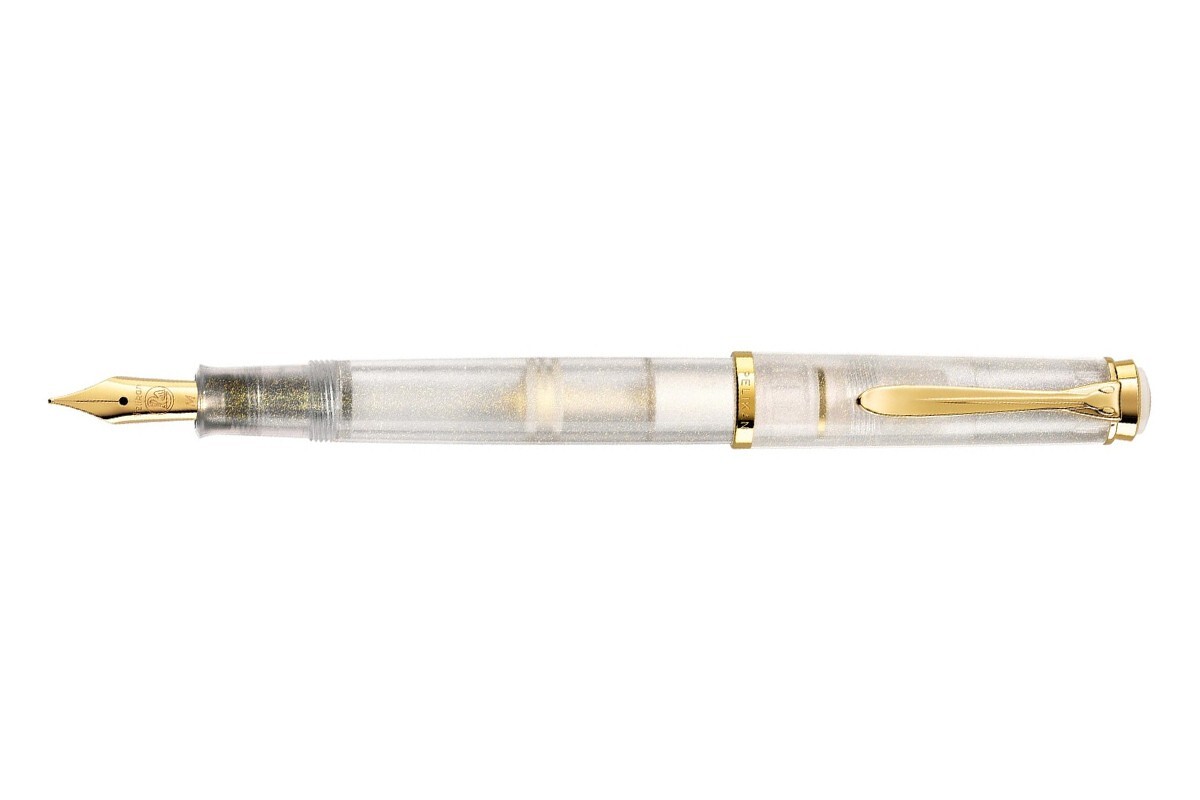 Pelikan Classic M200 Golden Beryl Fountain Pen – Medium nib