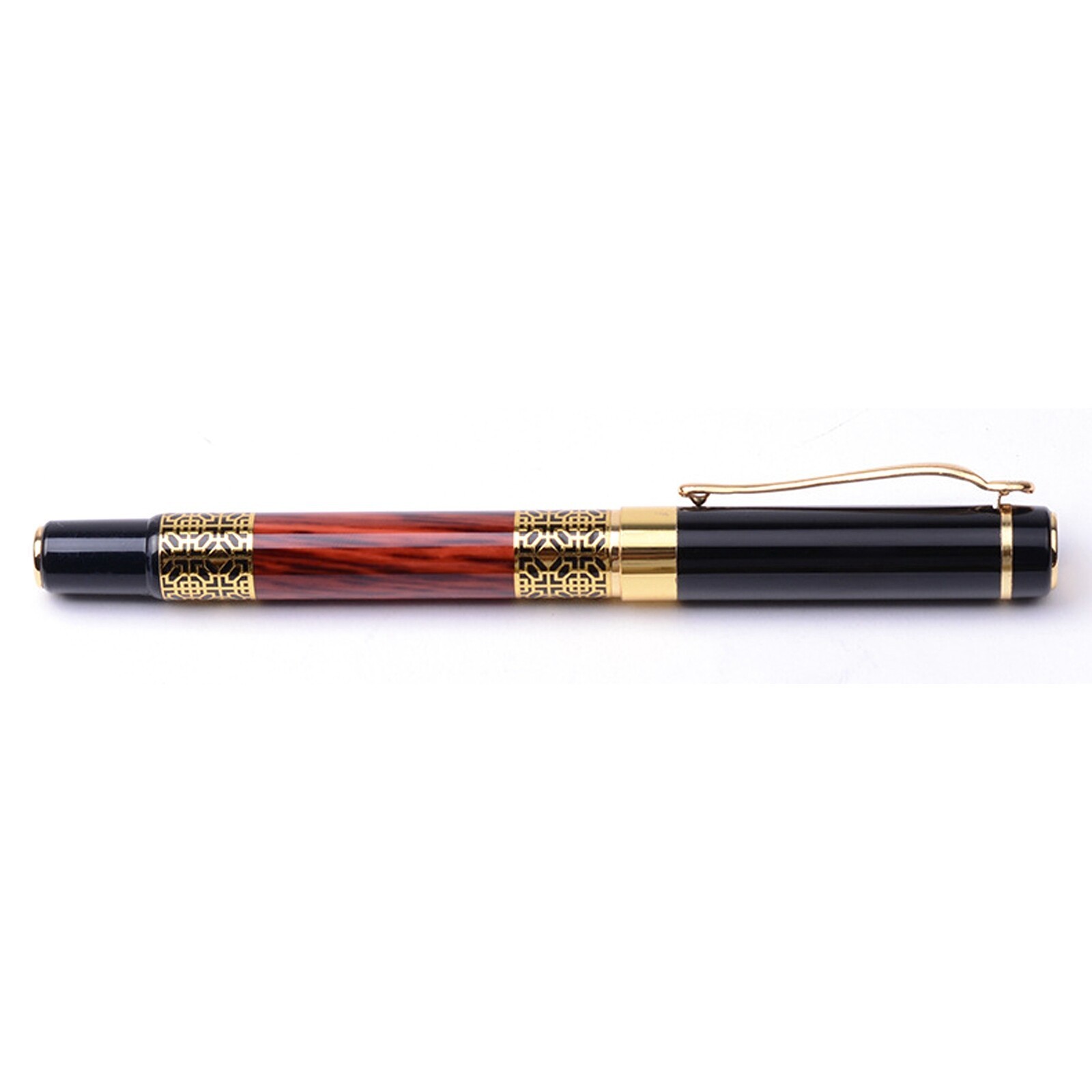 Metal Ink-Refill Fountain Pen Writing Stationery Business Calligraphy W/Gift BmE