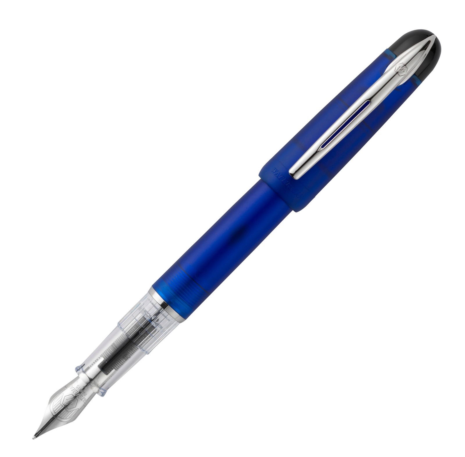 Waterman Kultur Fountain Pen Frosty Soft Blue Fine Pt Pen New