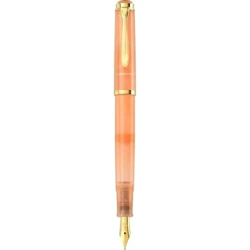 Pelikan Classic M200 Fountain Pen in Apricot Achat – Medium Point – 2025