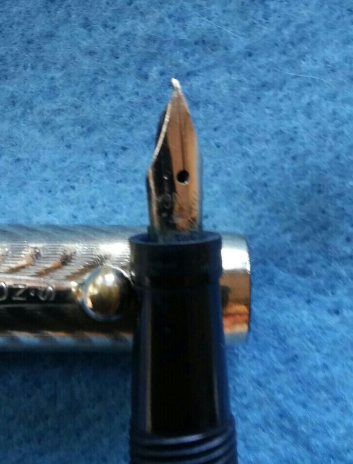 VINTAGE GOLD FILLED MORRISON FOUNTAIN PEN-LOOK !