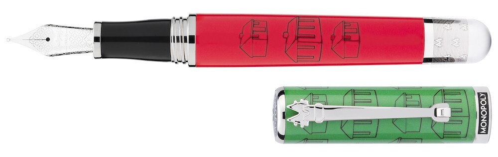 MONTEGRAPPA TYCOON MONOPOLY PLAYERS EDITION FOUNTAIN PEN MSRP 495 ISMX G2U